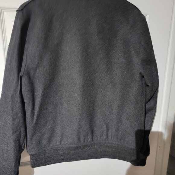 Banana Republic Wool Blend Bomber Jacket Grey - Picture 4 of 5